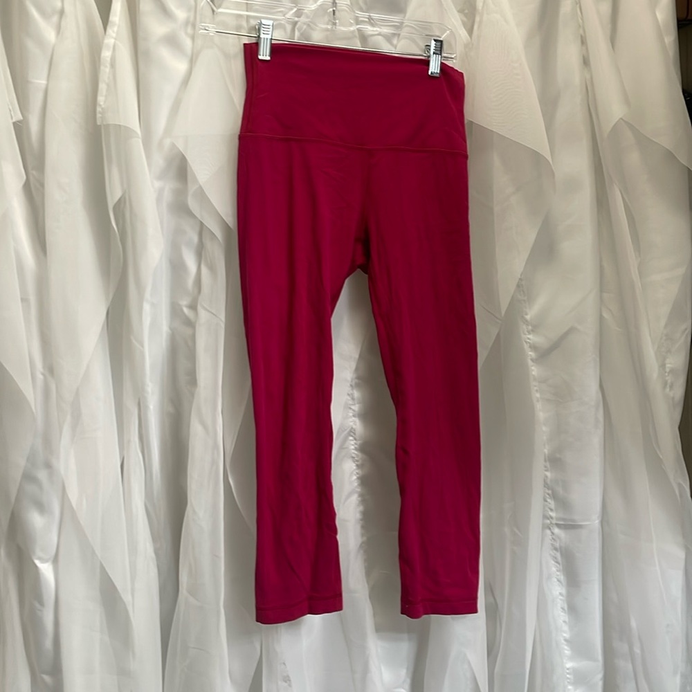 Pink lululemon leggings